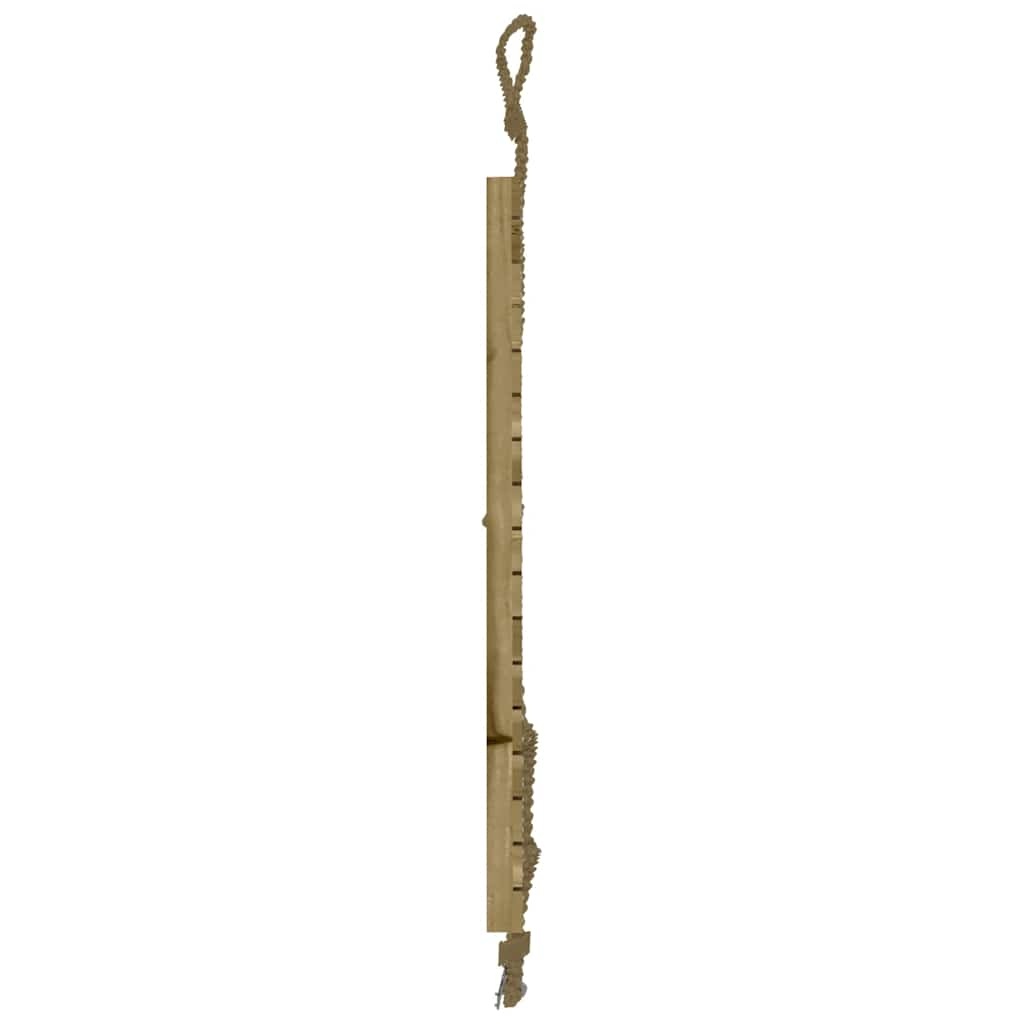 vidaXL Klimwand met Touw Grenenhout - 53% Korting!