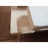 Wit Grenenhouten Bedframe met Hoofdbord (140x190 cm) - 54% Korting!