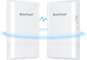 WiFi Bridge 1KM Buitenshuis 5GHz 867Mbps - 34% Korting