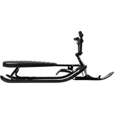STIGA Snowracer Curve SX - Robuuste slee met BMX-stuur, stalen frame, rem en lier - stuurslee voor kinderen vanaf 7 jaar en volwassenen, max. 90 kg