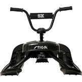 STIGA Snowracer Curve SX - Robuuste slee met BMX-stuur, stalen frame, rem en lier - stuurslee voor kinderen vanaf 7 jaar en volwassenen, max. 90 kg