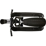 STIGA Snowracer Curve SX - Robuuste slee met BMX-stuur, stalen frame, rem en lier - stuurslee voor kinderen vanaf 7 jaar en volwassenen, max. 90 kg