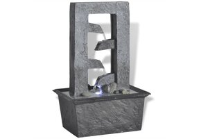 Binnenfontein met LED-verlichting (33% Korting)
