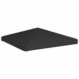 VidaXL Prieeldak Zwart 3x3m - 34% Korting!