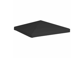 VidaXL Prieeldak Zwart 3x3m - 34% Korting!