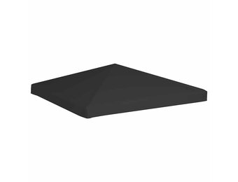 VidaXL Prieeldak Zwart 3x3m - 34% Korting!
