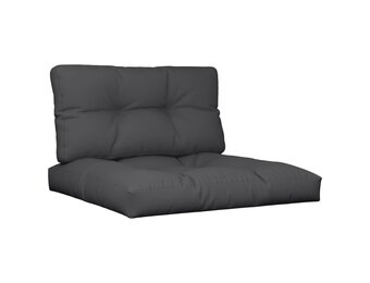 Palletkussens Zwart (2-delig) - 34% Korting