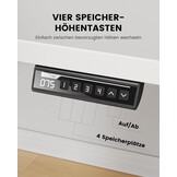 Elektrisch Zit-Sta Bureau 160x80 cm met 63% Korting