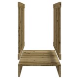 Houten Speelbrug voor Kinderen - 45x107,5x79 cm Grenenhout - 58% Korting