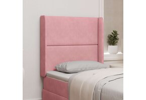 VidaXL Hoofdbord Roze Fluweel - 45% Korting