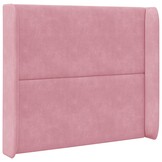 vidaXL Hoofdbord Oor Roze Fluweel - 33% Korting