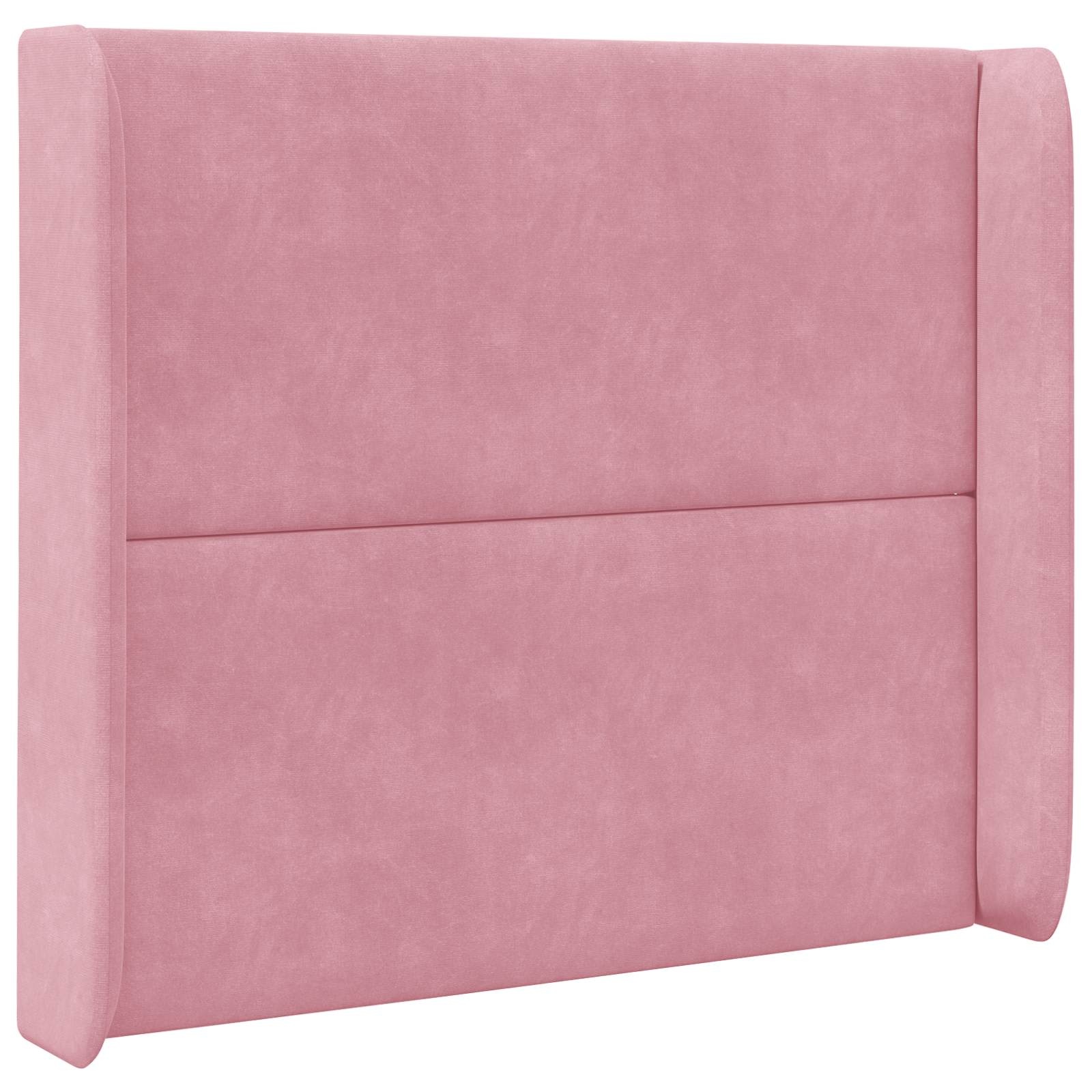vidaXL Hoofdbord Oor Roze Fluweel - 33% Korting