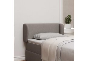 vidaXL Hoofdbord Taupe Stof - 32% Korting