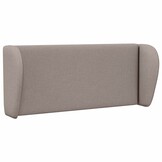 vidaXL Hoofdbord Taupe Stof - 32% Korting