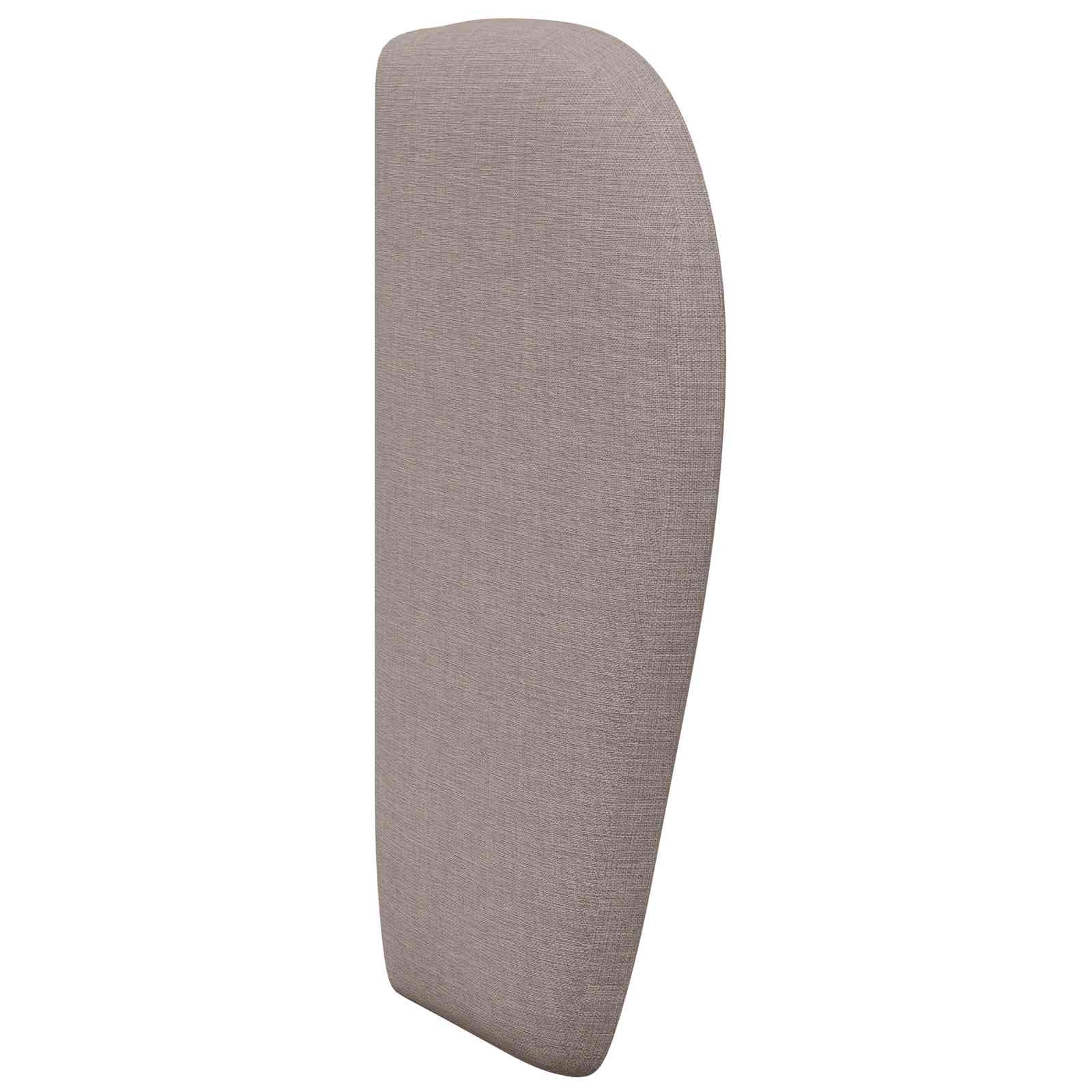 vidaXL Hoofdbord Taupe Stof - 32% Korting