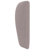 vidaXL Hoofdbord Taupe Stof - 32% Korting