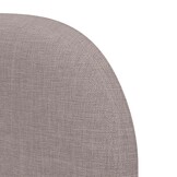 vidaXL Hoofdbord Taupe Stof - 32% Korting
