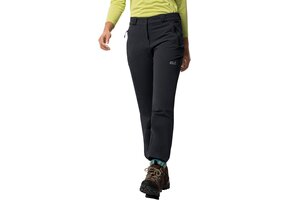 Dames Softshellbroek Actief Thermisch - Zwart - Maat L - 29% Korting