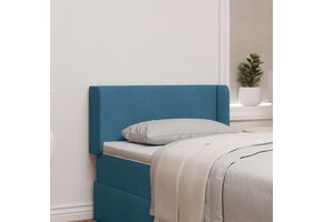 Hoofdbord Blauw 40,5x40,5 cm Fluweel | 49% Korting
