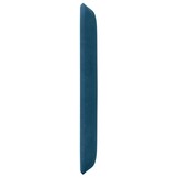 Blauw Fluwelen Hoofdbord Oor - 40,5 x 40,5 x 4 cm - 33% Korting