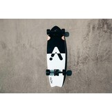 ACTA Surfskate Seaweed 81 cm 31"- 7-laags esdoorn surfplank - ideaal voor beginners en gevorderden - voor pumptrack, cruising en urban carving (Upside Down)