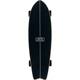 ACTA Surfskate Seaweed 81 cm 31"- 7-laags esdoorn surfplank - ideaal voor beginners en gevorderden - voor pumptrack, cruising en urban carving (Upside Down)