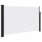 vidaXL Uittrekbaar Windscherm 117x300 cm Wit - 60% Korting
