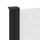 vidaXL Uittrekbaar Windscherm 117x300 cm Wit - 60% Korting