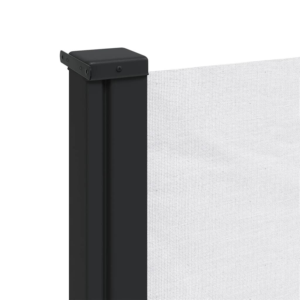 vidaXL Uittrekbaar Windscherm 117x300 cm Wit - 60% Korting