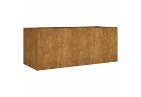 Verhoogde Plantenbak Cortenstaal 200x80x80cm - 41% Korting