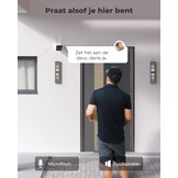 Reolink 5MP Draadloze Outdoor Beveiligingscamera met Spotlights, nachtzicht kleur, detectie van personen en voertuigen, 2.4/5 GHz WiFi, 5X optical zoom,2-Wegs Audio, RLC-511WA