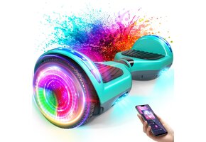 Zelfbalancerend Hoverboard 6,5" Kleurrijk met Bluetooth & LED - 35% Korting!