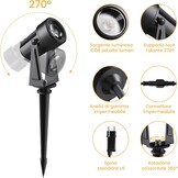 LED Tuinverlichting Schijnwerper 10x 32M | 2000 Lumen Warm Wit