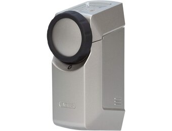 ABUS HomeTec Pro Bluetooth® CFA3100 - Elektronisch deurslot - voordeur openen en vergrendelen via app op smartphone - met toegangscontrole - zilver