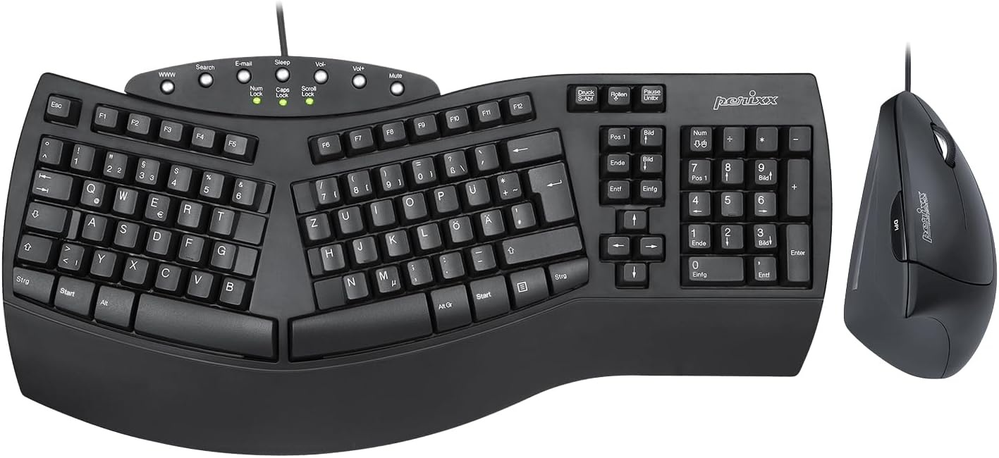 Ergonomisch Toetsenbord & Muis Set: Comfort & 34% Korting!