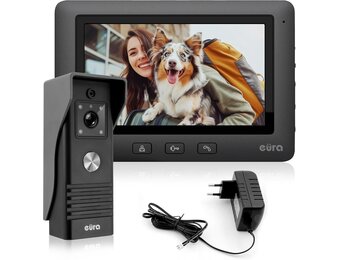 EURA A31A146 Video Intercom Vdp-45A3 Alpha Black