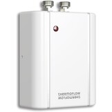Thermoflow Elex doorstroomboiler van 5,5 kW 230 V | drukloze kleine doorstroomboiler | warm water tot 40 °C | G 3/8"-aansluiting | 3 l/min | doorstroomverwarmer voor spoelbakken of spoelbakken