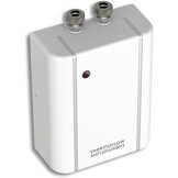 Thermoflow Elex doorstroomboiler van 5,5 kW 230 V | drukloze kleine doorstroomboiler | warm water tot 40 °C | G 3/8"-aansluiting | 3 l/min | doorstroomverwarmer voor spoelbakken of spoelbakken