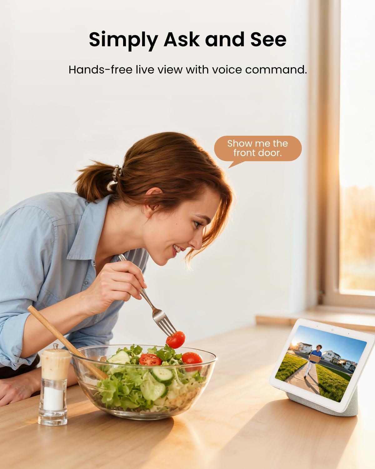 Reolink PoE Video Deurbel met Chime - 5MP HD - 180° Groothoek - Zwart