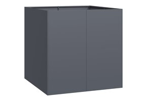 Plantenbak Staal Antraciet 80x80x80 cm met 35% Korting
