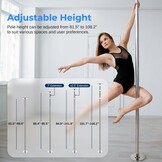 Professionele Danspaal RVS 45mm - Fitness & Dans met Korting!
