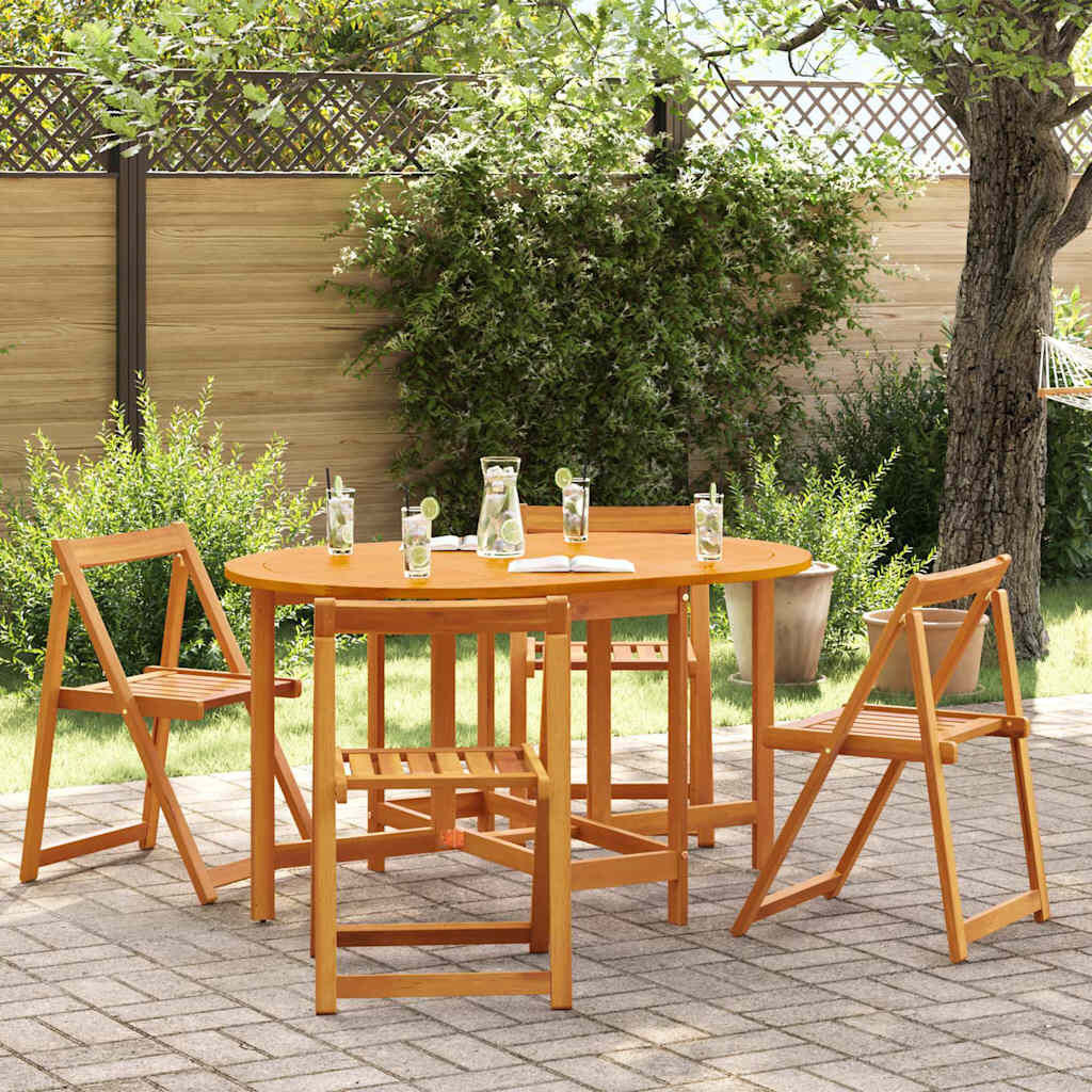 VidaXL Tuinstafel Vouw Bruin 34% Korting - 110x60cm