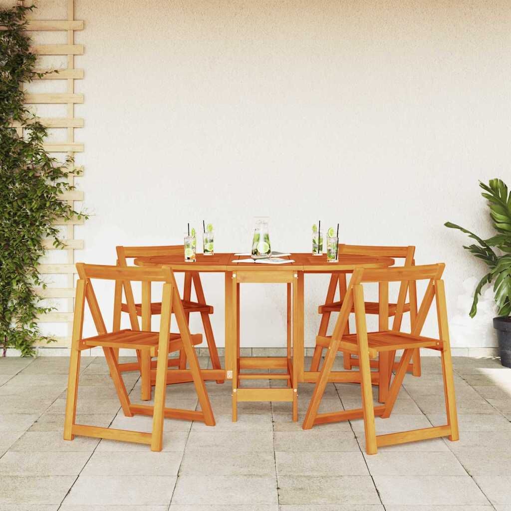 VidaXL Tuinstafel Vouw Bruin 34% Korting - 110x60cm