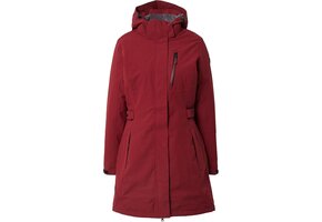Killtec Parka met Capuchon Dames - Maat 44 Rood - 41% Korting