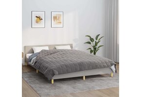 Verzwaringsdeken Grijs 220x235 cm 15 kg - 41% Korting!