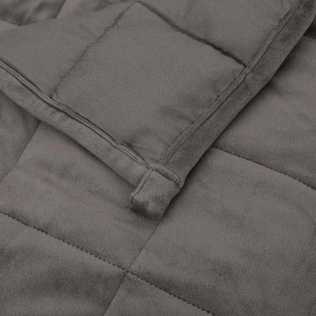 Verzwaringsdeken Grijs 220x235 cm (15 kg) - 34% Korting