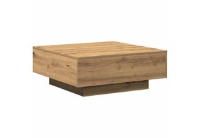 VidaXL Salontafel Eikenkleurig Hout - 80x80x31 cm - 41% Korting