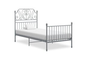 Grijs Metalen Bedframe (90x200cm) - 41% Korting