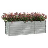 Verhoogde Plantenbak Staal 240x80x77 cm - 34% Korting