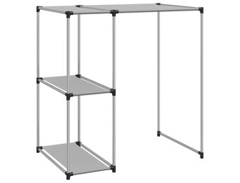 Opbergrek Boven Wasmachine - 87x55x90,5 cm - IJzer Grijs - 33% Korting